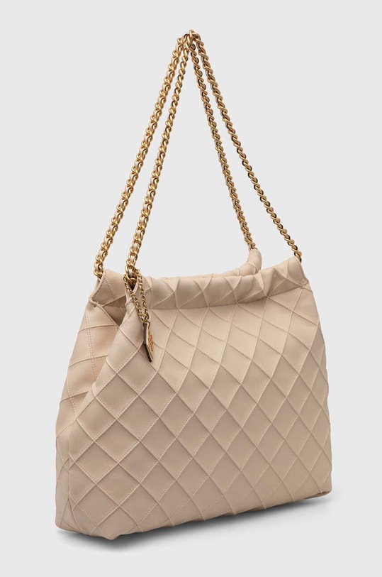 Tory Burch torebka skórzana Fleming Soft Drawstring 154572.122 beżowy AW24