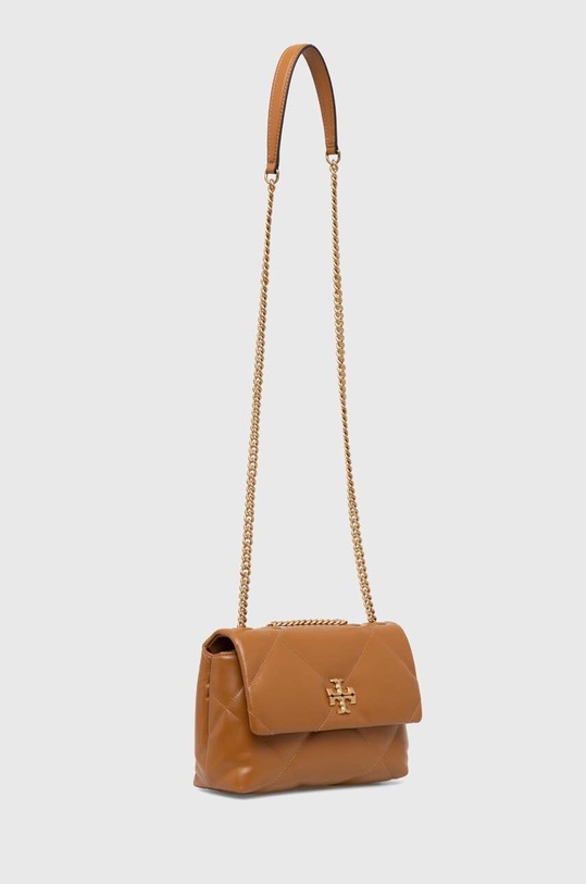 Tory Burch torebka skórzana Kira Diamond Quilt Small 154706.200 beżowy AW24