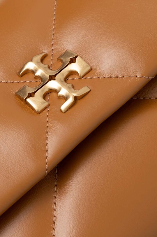 Tory Burch torebka skórzana Kira Diamond Quilt Small beżowy 154706.200