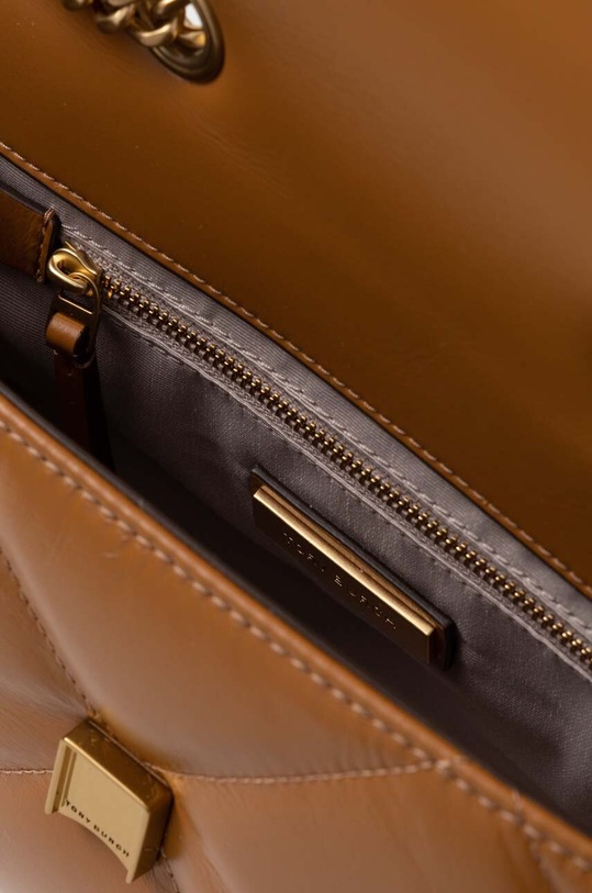 Tory Burch torebka skórzana Kira Diamond Quilt Small 154706.200 beżowy