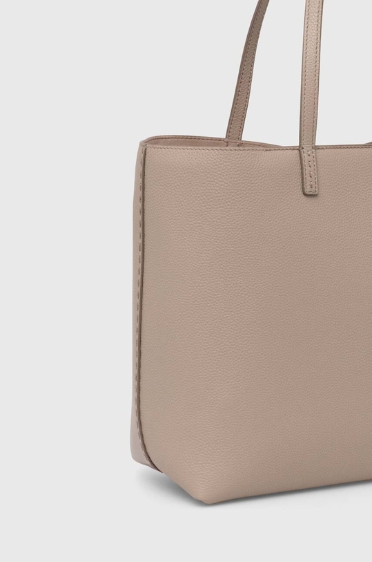 Kiegészítők Tory Burch bőr táska McGraw 152221.200 bézs