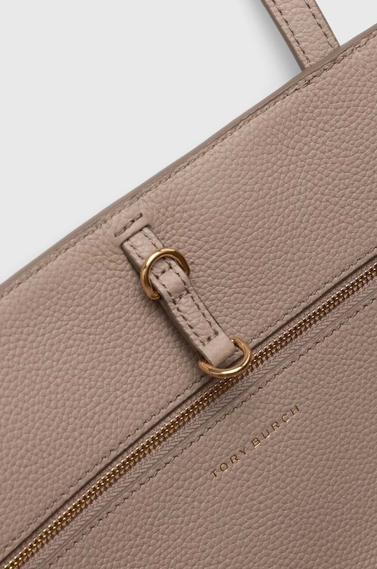 Tory Burch bőr táska McGraw 152221.200 bézs