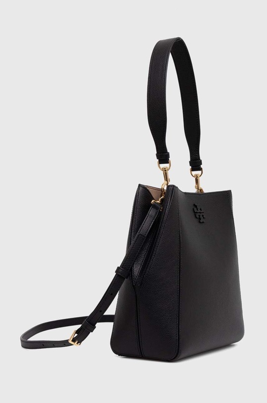 Tory Burch torebka skórzana McGraw 158499.001 czarny AW24