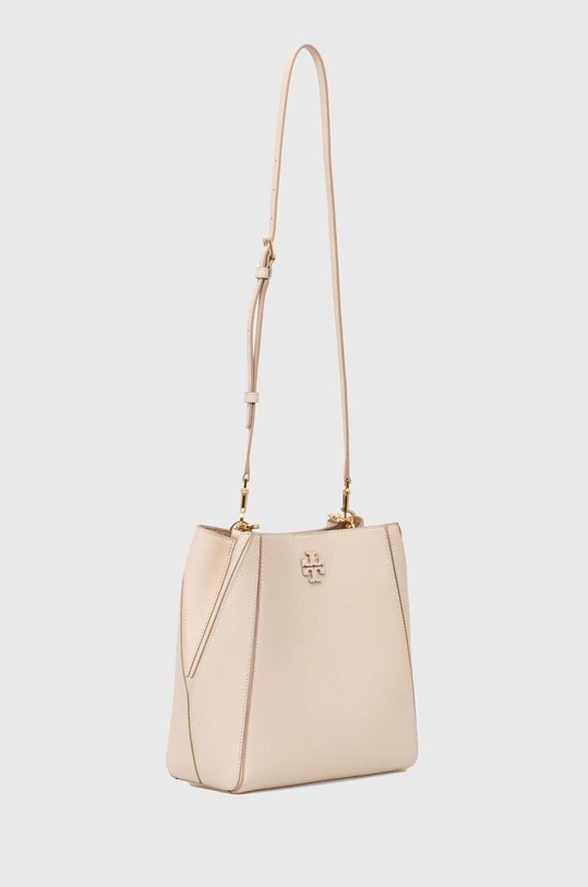 Tory Burch torebka skórzana McGraw 158499.724 beżowy AW24