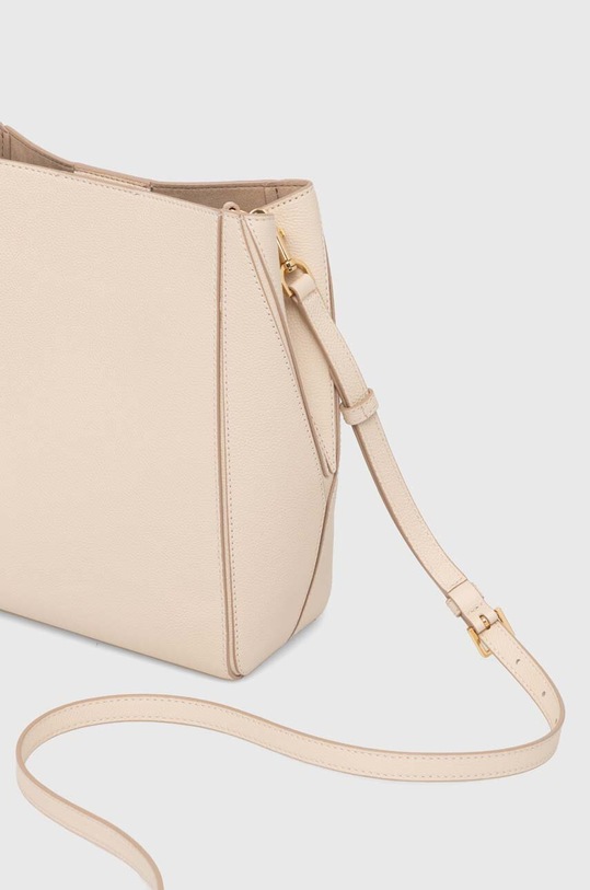 Akcesoria Tory Burch torebka skórzana McGraw 158499.724 beżowy