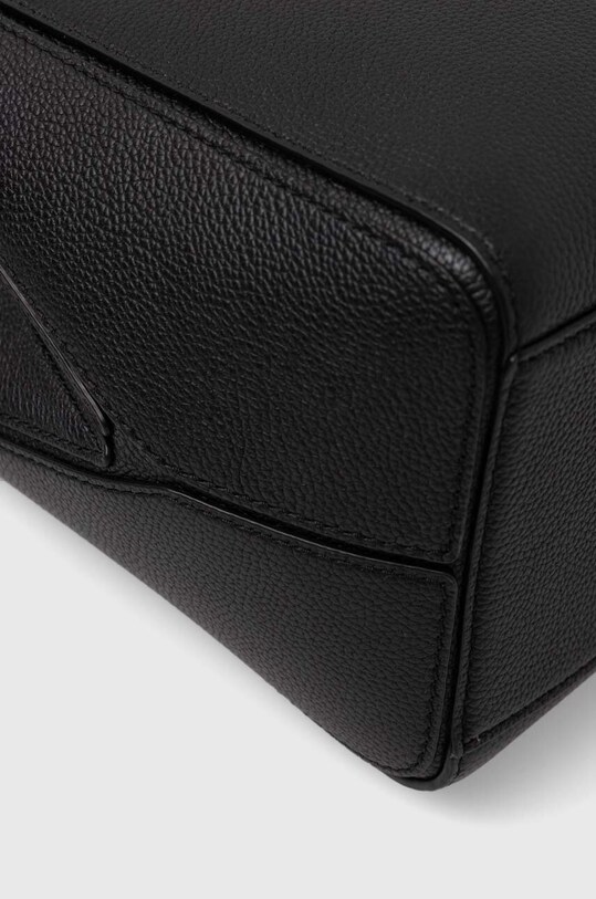 Tory Burch poseta de piele McGraw Small negru 158500.001