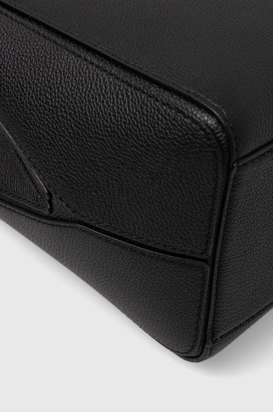 Kožená kabelka Tory Burch McGraw Small čierna 158500.001