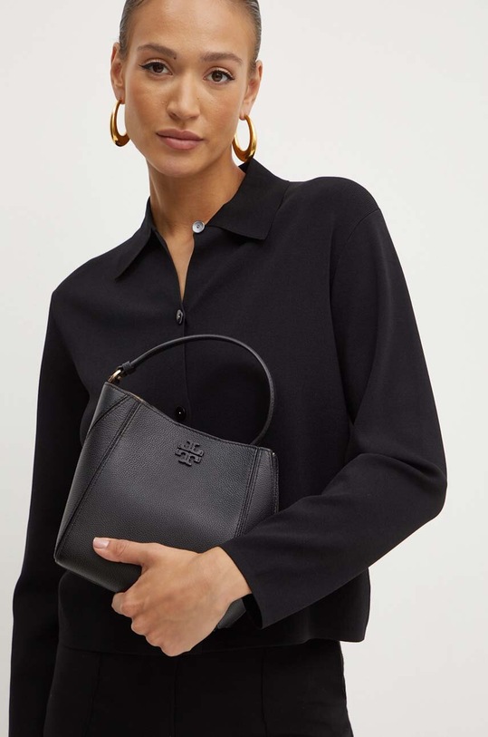 Kožená kabelka Tory Burch McGraw Small 158500.001