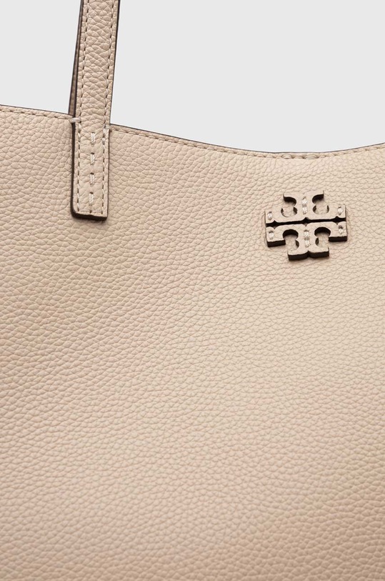 Tory Burch poseta de piele McGraw bej 152221.724