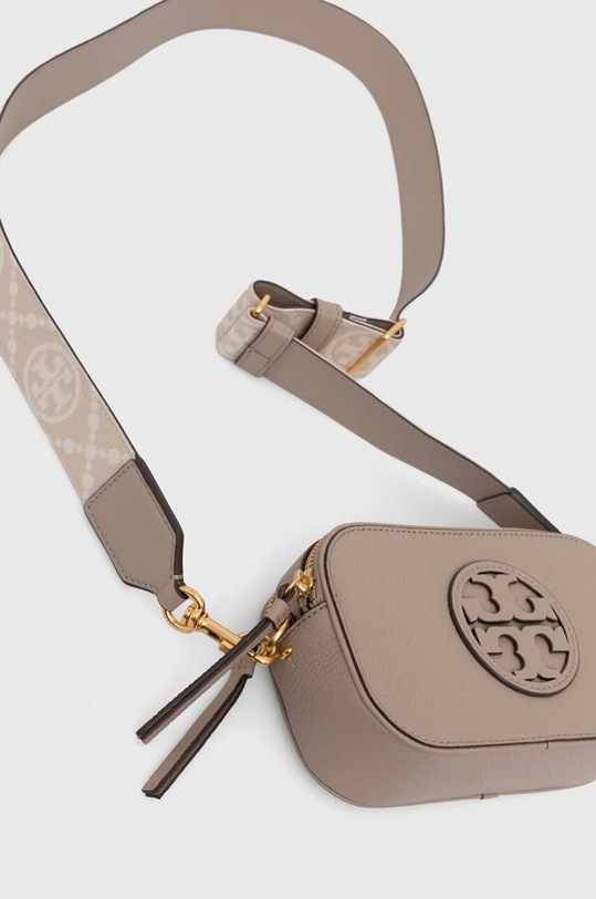 Tory Burch torebka skórzana Miller Mini beżowy 150153.200