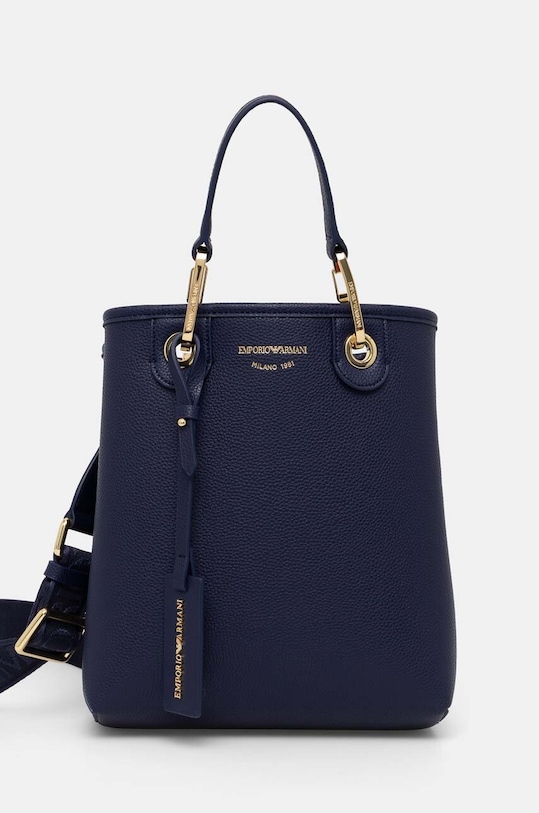 Kabelka Emporio Armani imitácia kože modrá EW000362.AF12036