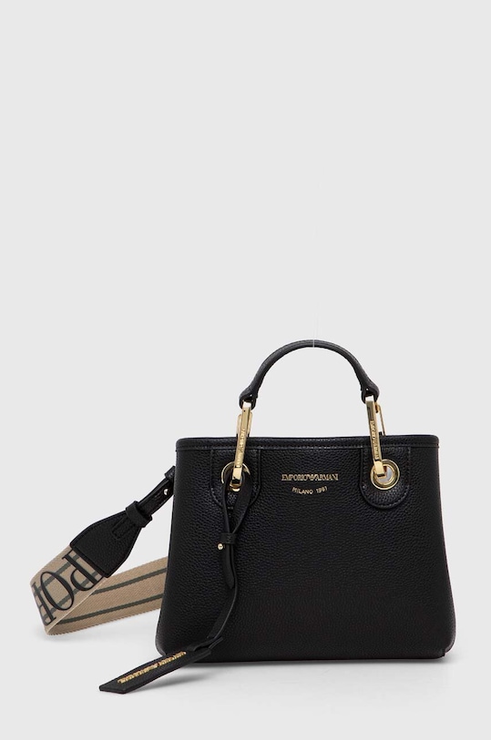 Kabelka Emporio Armani imitácia kože čierna EW000382.AF12103