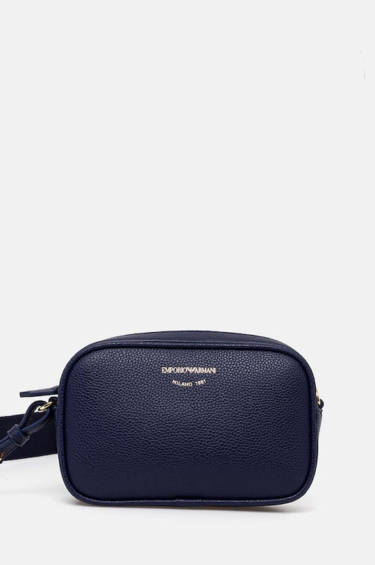 Kabelka Emporio Armani imitácia kože tmavomodrá EW000537.AF12036