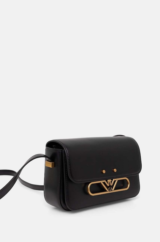 Emporio Armani torebka skórzana Y3E251.YZA8X czarny AW24