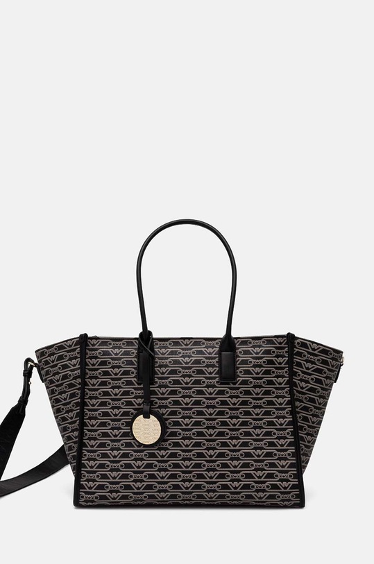 Kabelka Emporio Armani textilný čierna EW000370.AF11951