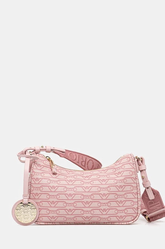 Kabelka Emporio Armani vzorovaný růžová EW000539.AF11951