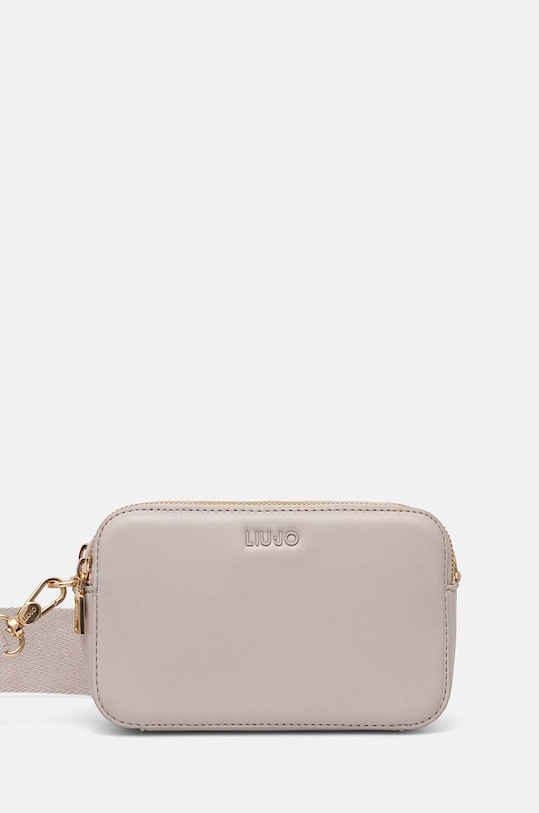 Kabelka Liu Jo jednofarebný béžová AF4100.E0015
