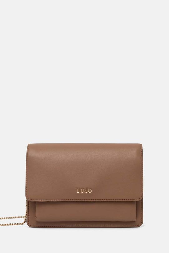 Kabelka Liu Jo imitácia kože hnedá AF4103.E0002