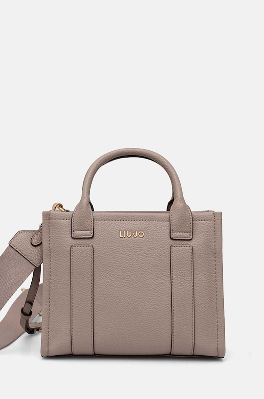 Kabelka Liu Jo jednofarebný sivá AF4192.E0027