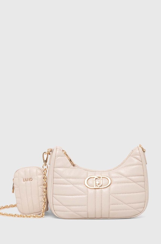 Kabelka Liu Jo imitácia kože béžová AF4321.E0426