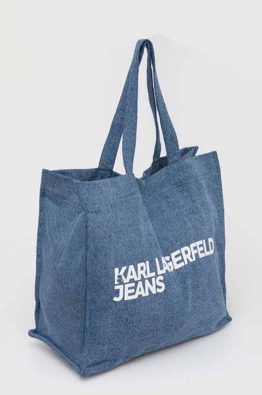 Karl Lagerfeld Jeans torebka jeansowa 245J3052 niebieski AW24