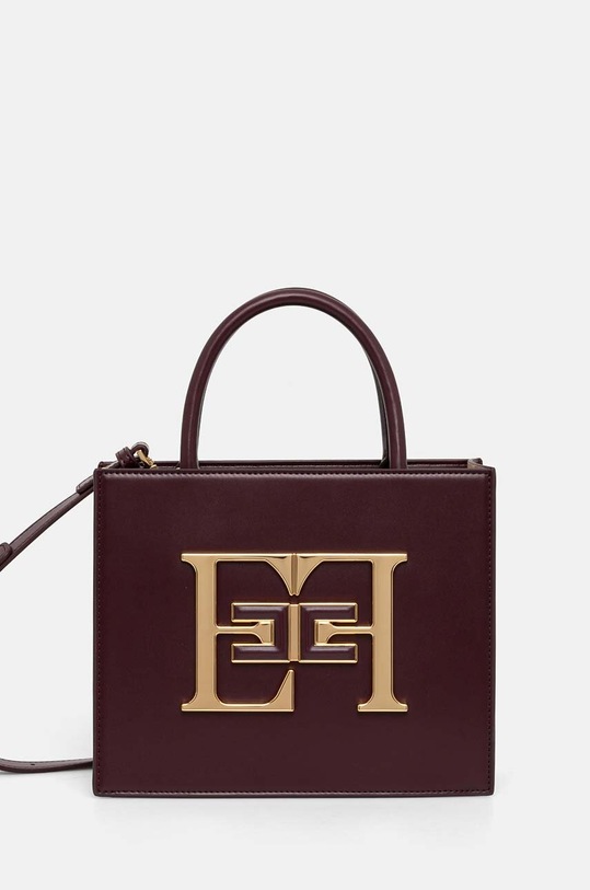 Elisabetta Franchi torebka aplikacja bordowy BS06A46E2