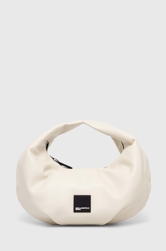 Karl Lagerfeld Jeans torebka nie mieści A4 beżowy 245J3003