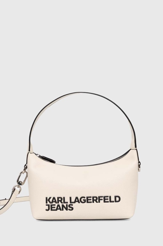 Karl Lagerfeld Jeans torebka aplikacja beżowy 245J3009