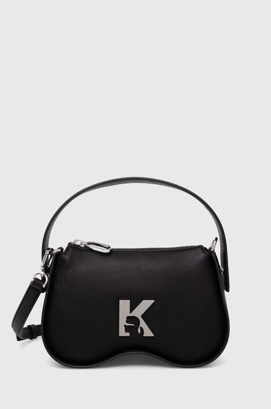 Karl Lagerfeld Jeans torebka aplikacja czarny 245J3024