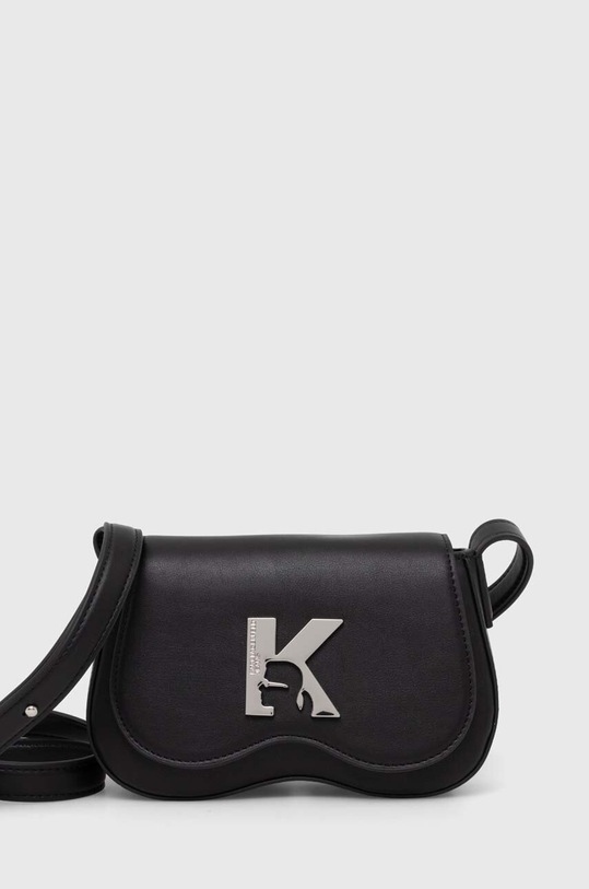 Karl Lagerfeld Jeans torebka nie mieści A4 czarny 245J3026