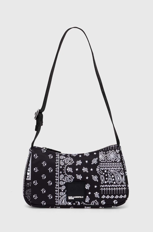Karl Lagerfeld Jeans torebka nie mieści A4 czarny 245J3037