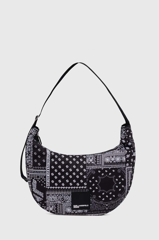 Karl Lagerfeld Jeans torebka mieści A4 czarny 245J3042