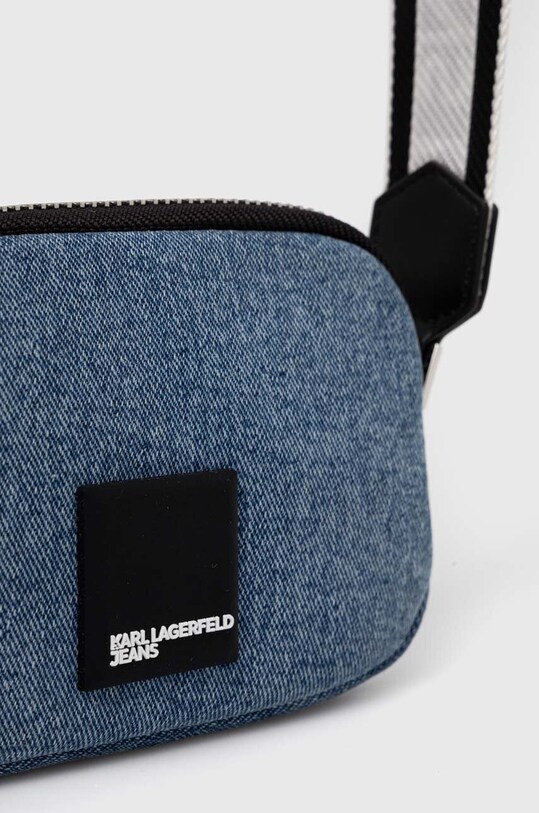Akcesoria Karl Lagerfeld Jeans torebka bawełniana 245J3046 niebieski