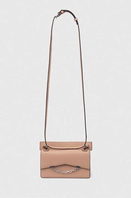 Кожаная сумочка Karl Lagerfeld 245W3028 розовый AW24