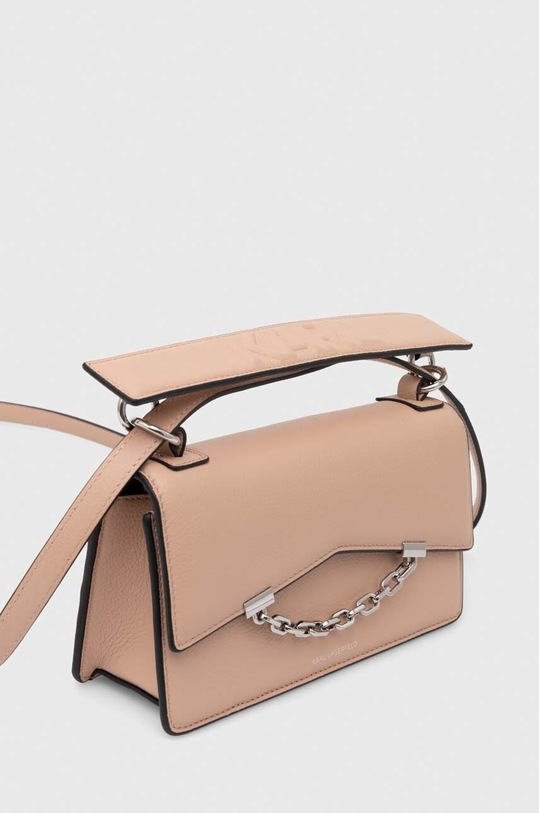 Аксесуари Шкіряна сумочка Karl Lagerfeld 245W3028 рожевий