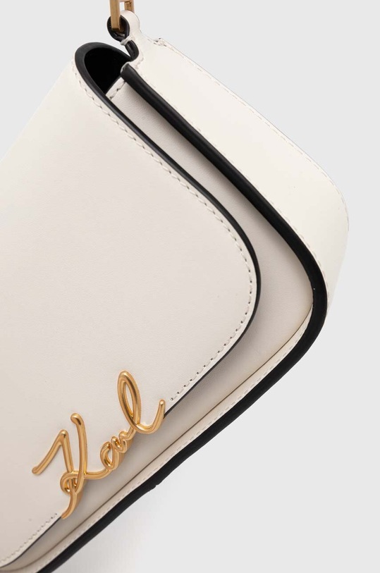 Karl Lagerfeld torebka skórzana biały 245W3043