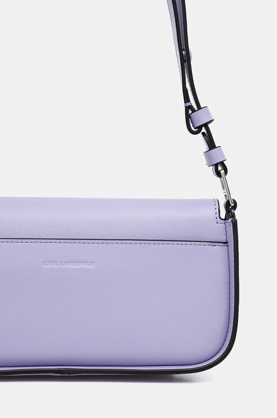 Accesorii Karl Lagerfeld poșetă de piele 245W3043 violet