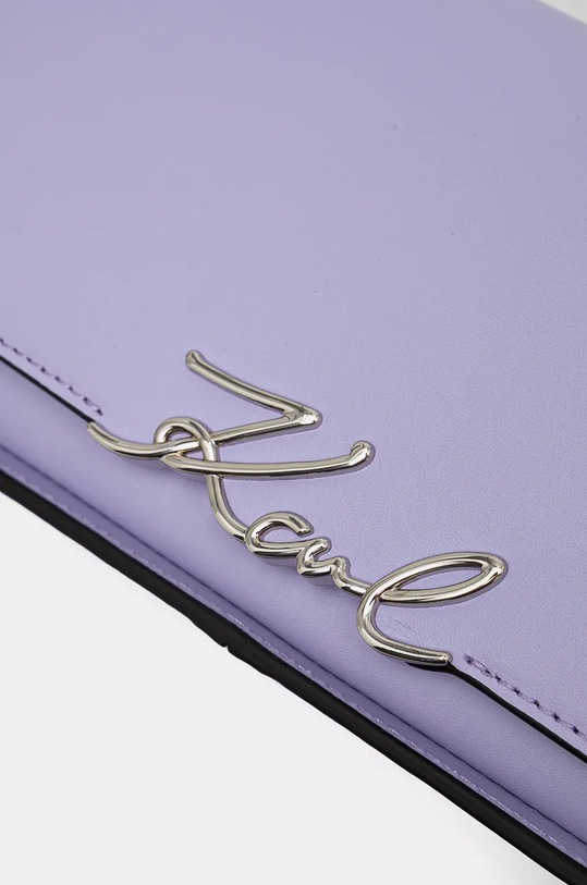 Karl Lagerfeld poșetă de piele violet 245W3043