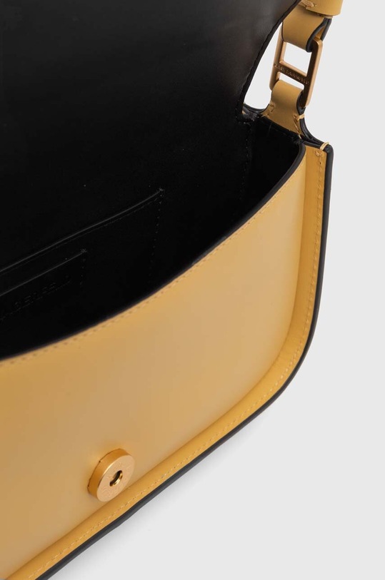 Karl Lagerfeld torebka skórzana 245W3043 żółty