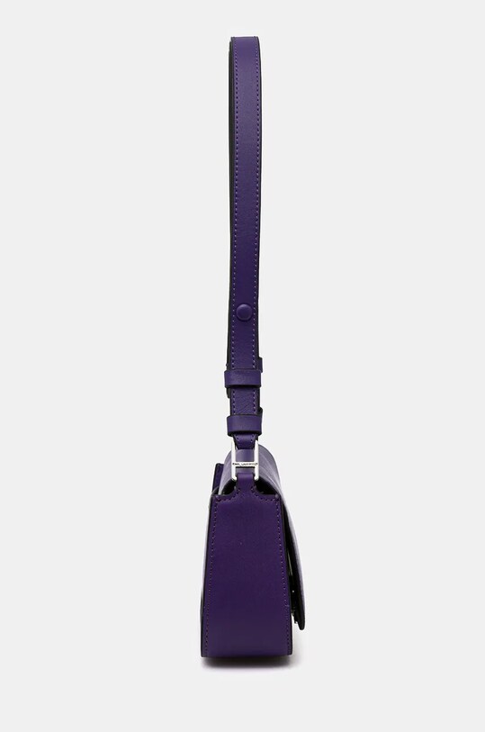 Аксесуари Шкіряна сумочка Karl Lagerfeld 245W3043 фіолетовий