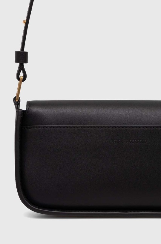 Accesorii Karl Lagerfeld poseta de piele 245W3043 negru