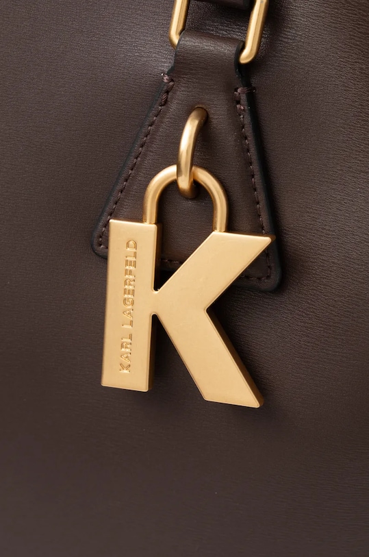 Akcesoria Karl Lagerfeld torebka skórzana 245W3046 biały