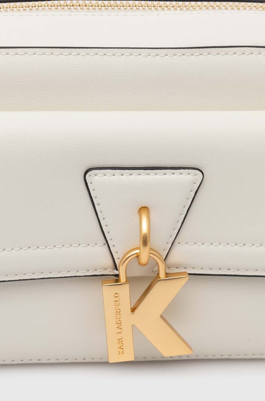 Karl Lagerfeld torebka skórzana 245W3047 biały