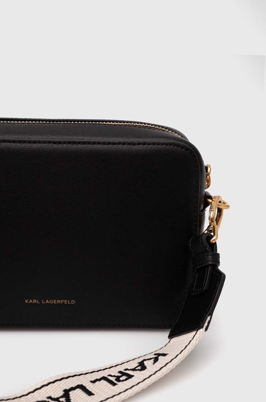 Karl Lagerfeld torebka skórzana 245W3047 czarny