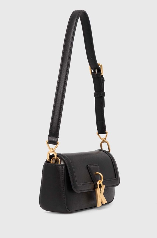 Karl Lagerfeld torebka skórzana 245W3048 czarny AW24