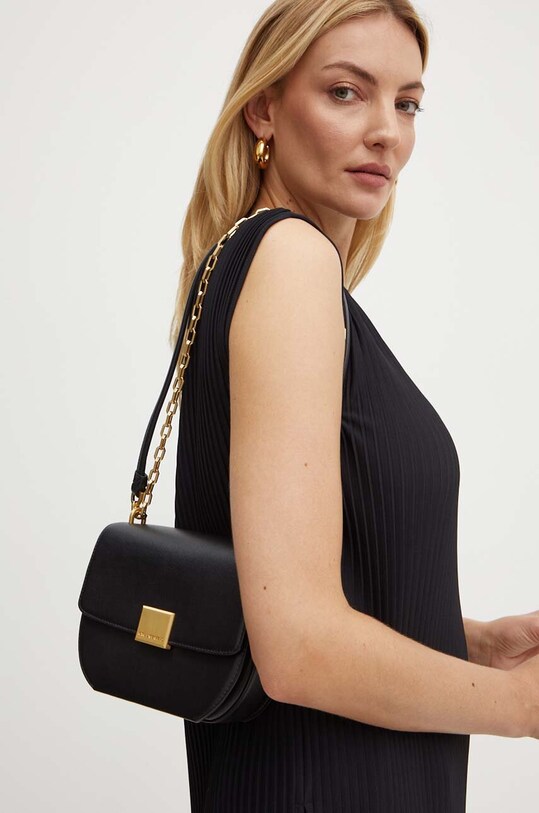 Karl Lagerfeld poseta de piele 245W3057