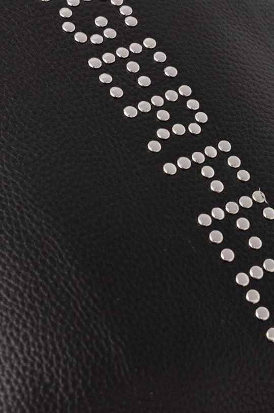 Karl Lagerfeld torebka skórzana czarny 245W3086