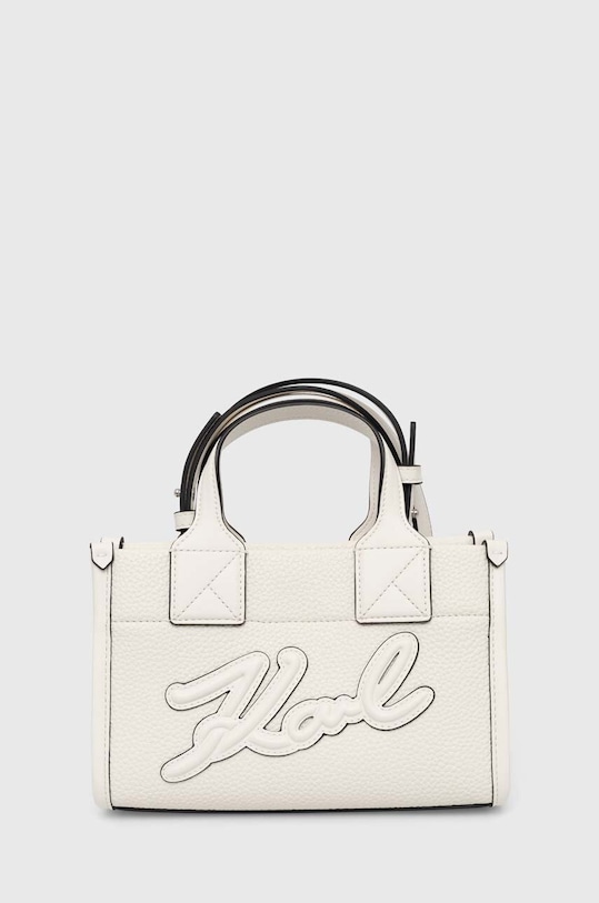 Karl Lagerfeld torebka aplikacja biały 245W3093