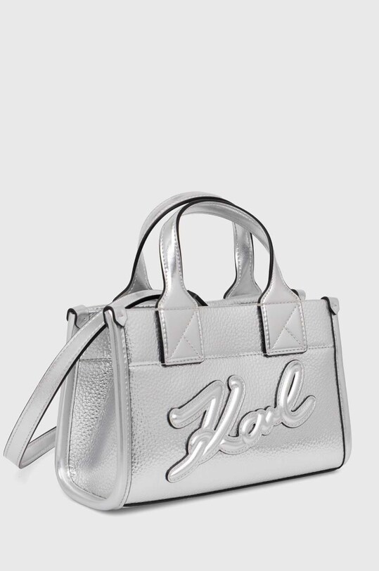 Torba Karl Lagerfeld 245W3093 srebrna AW24