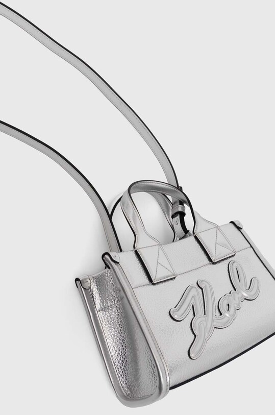 Torba Karl Lagerfeld srebrna 245W3093